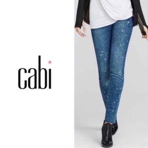 CAbi Constellation Acid Wash Skinny Jeans #920